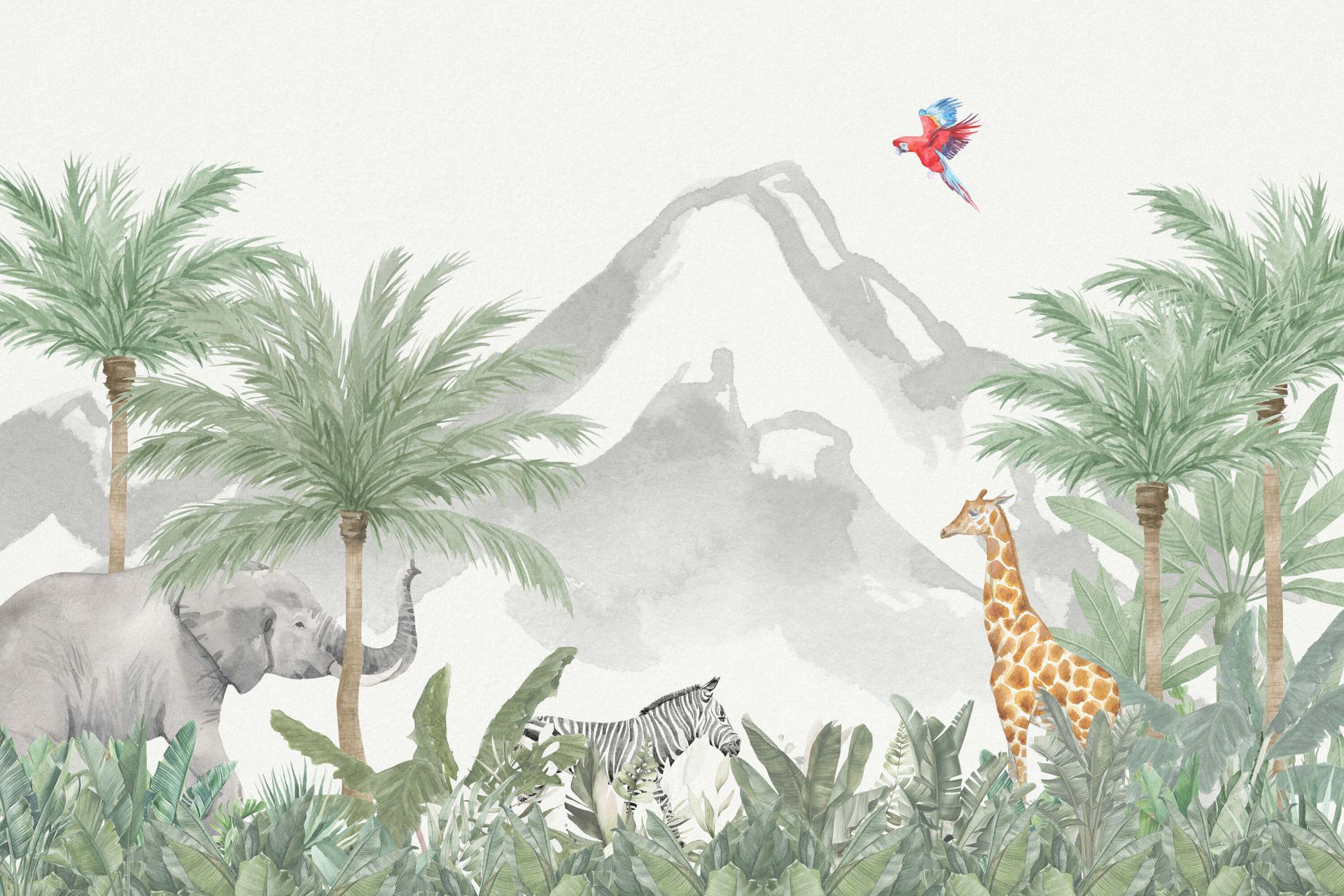 Dieren in een jungle main product photo