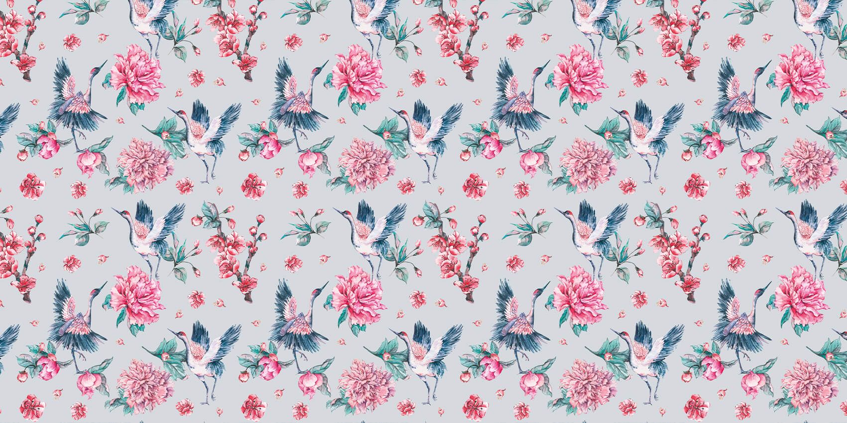 Vrolijke kraanvogels