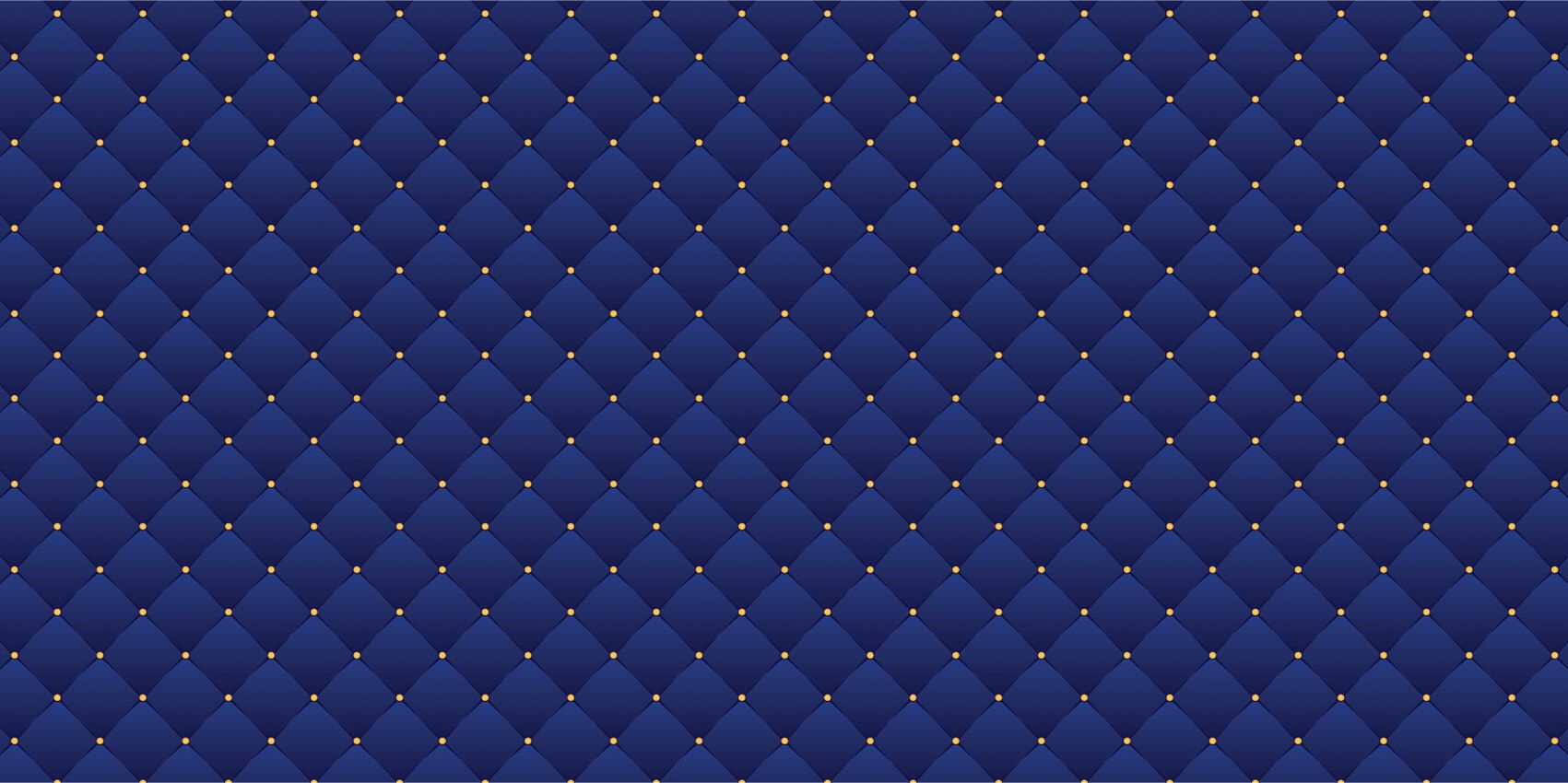 Donkerblauw chesterfield patroon