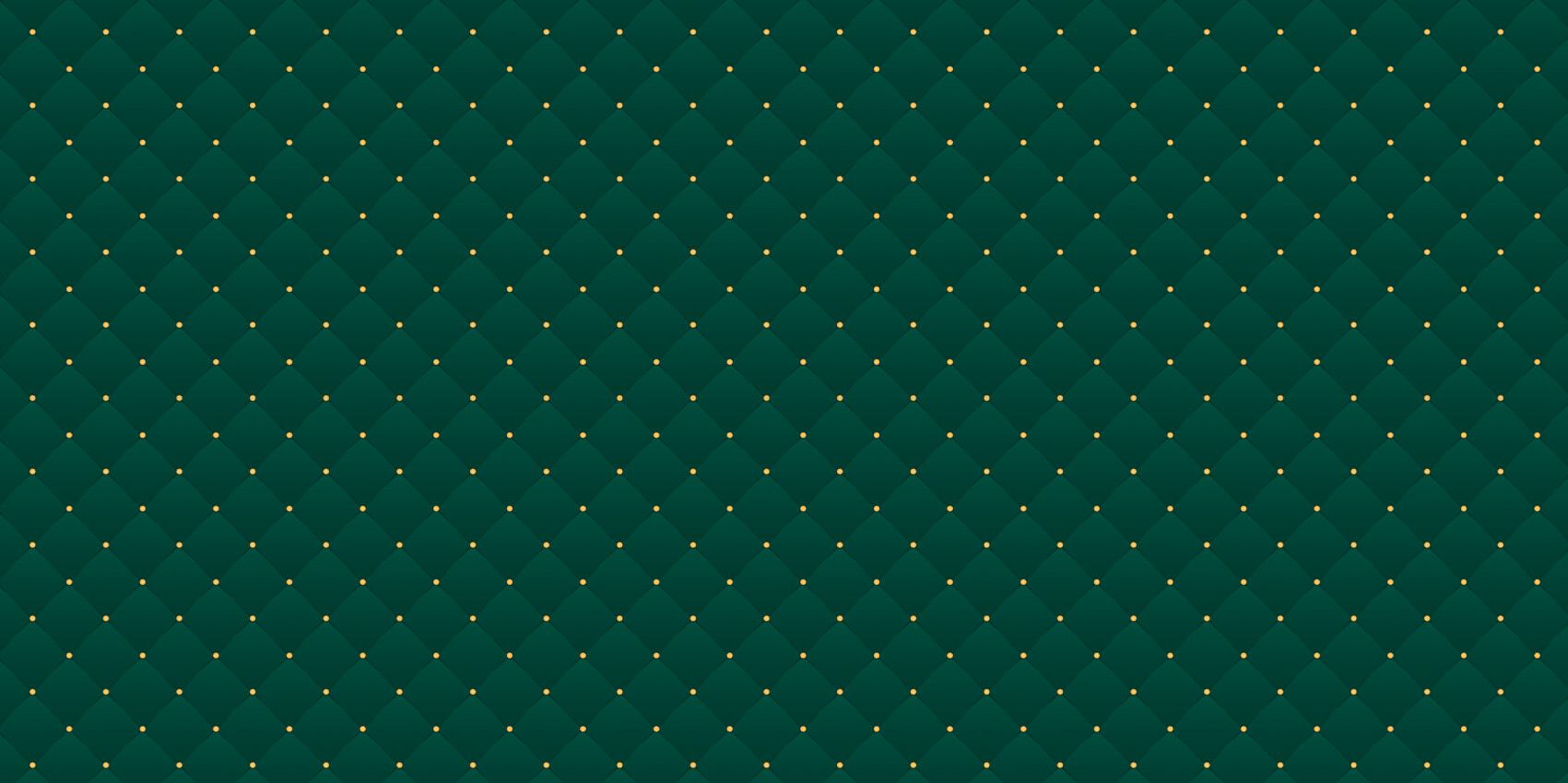 Donkergroen chesterfield patroon