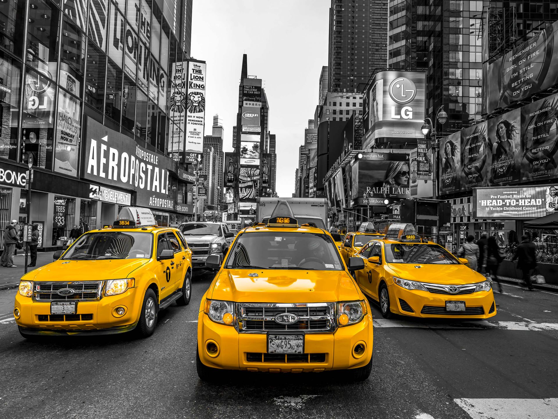 Taxi op Broadway main product photo