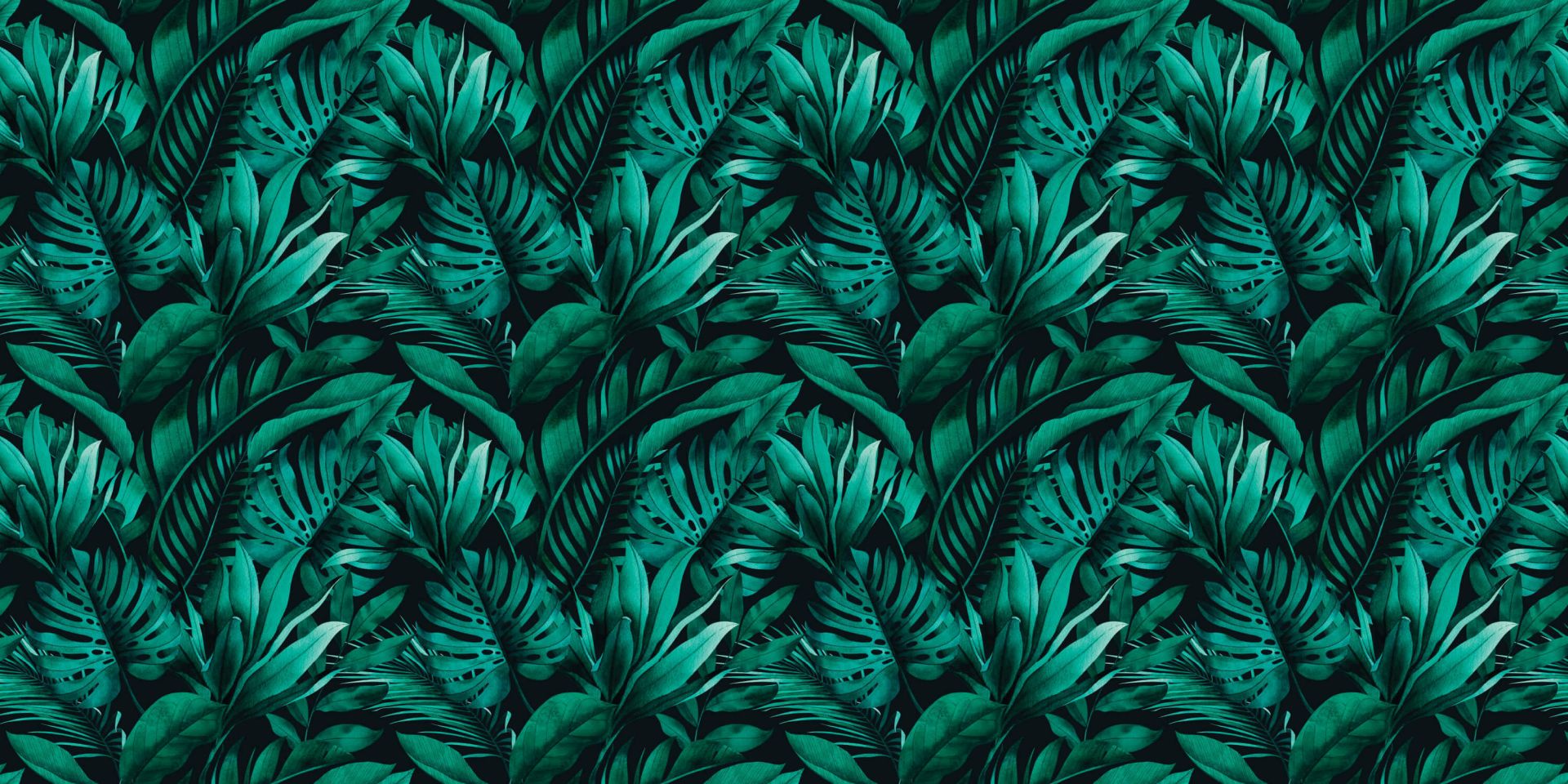 Verschillende groene bladeren