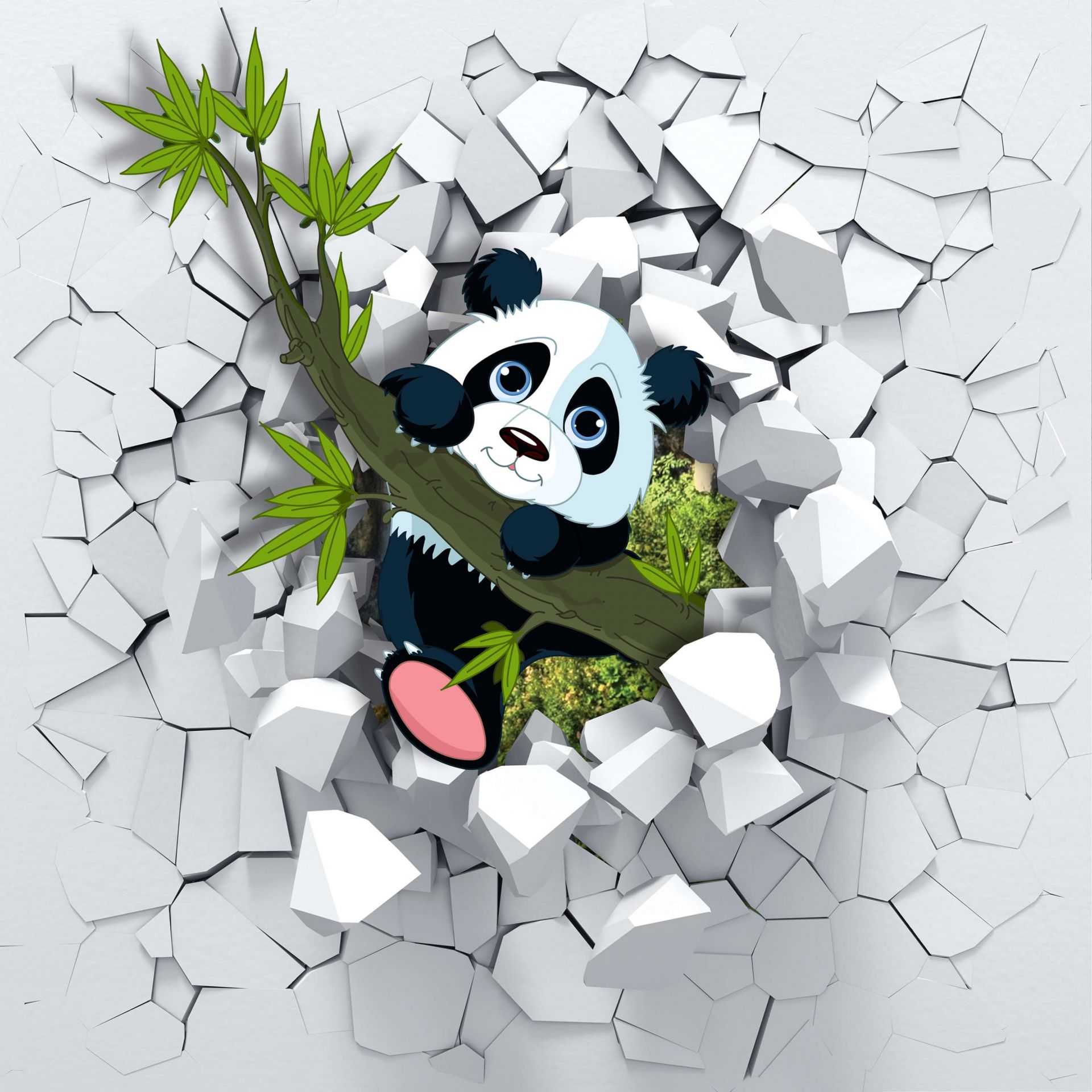 Schattige pandabeer