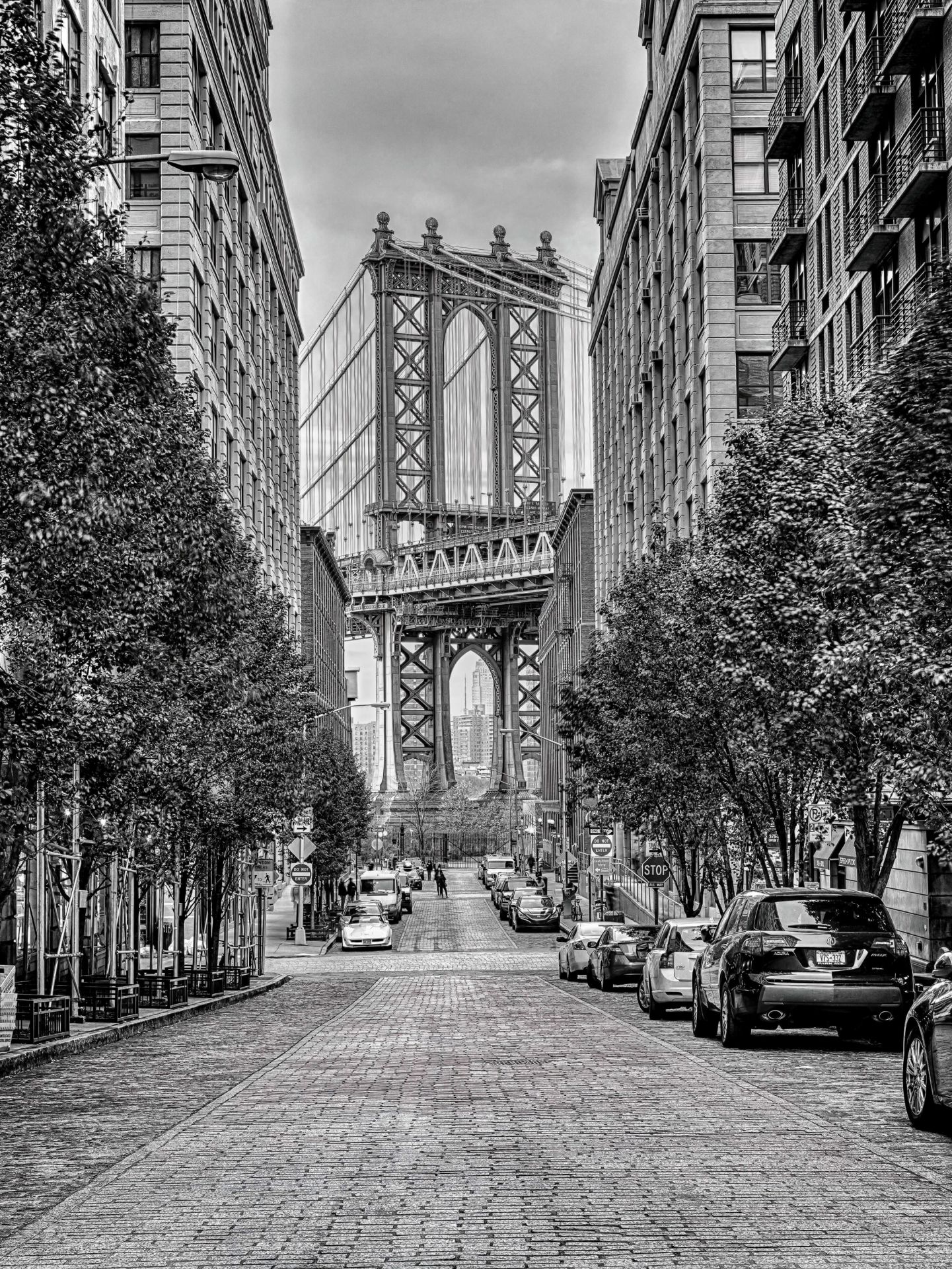 Straat in New York Straat in New York