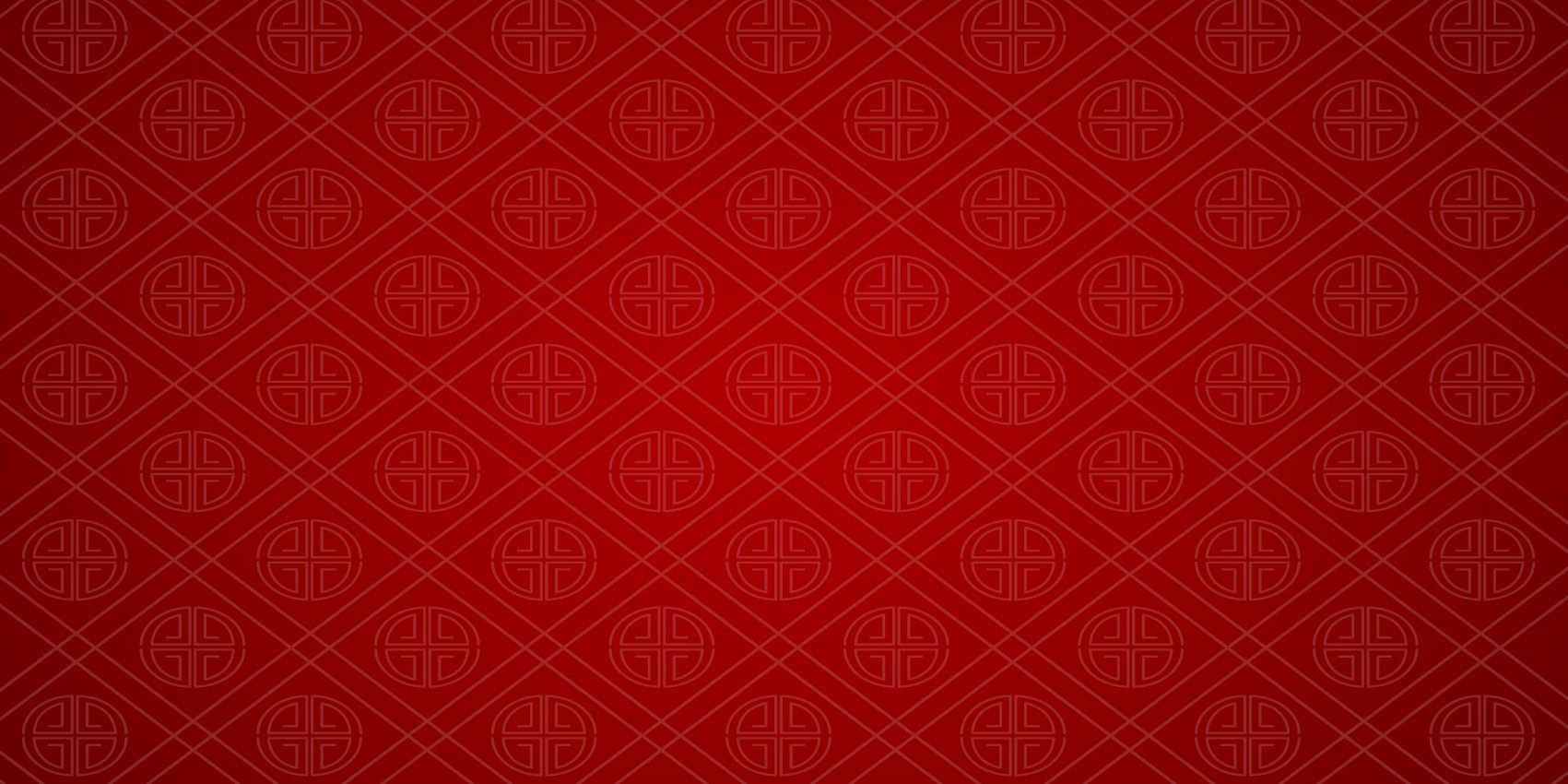 Rood Chinees patroon