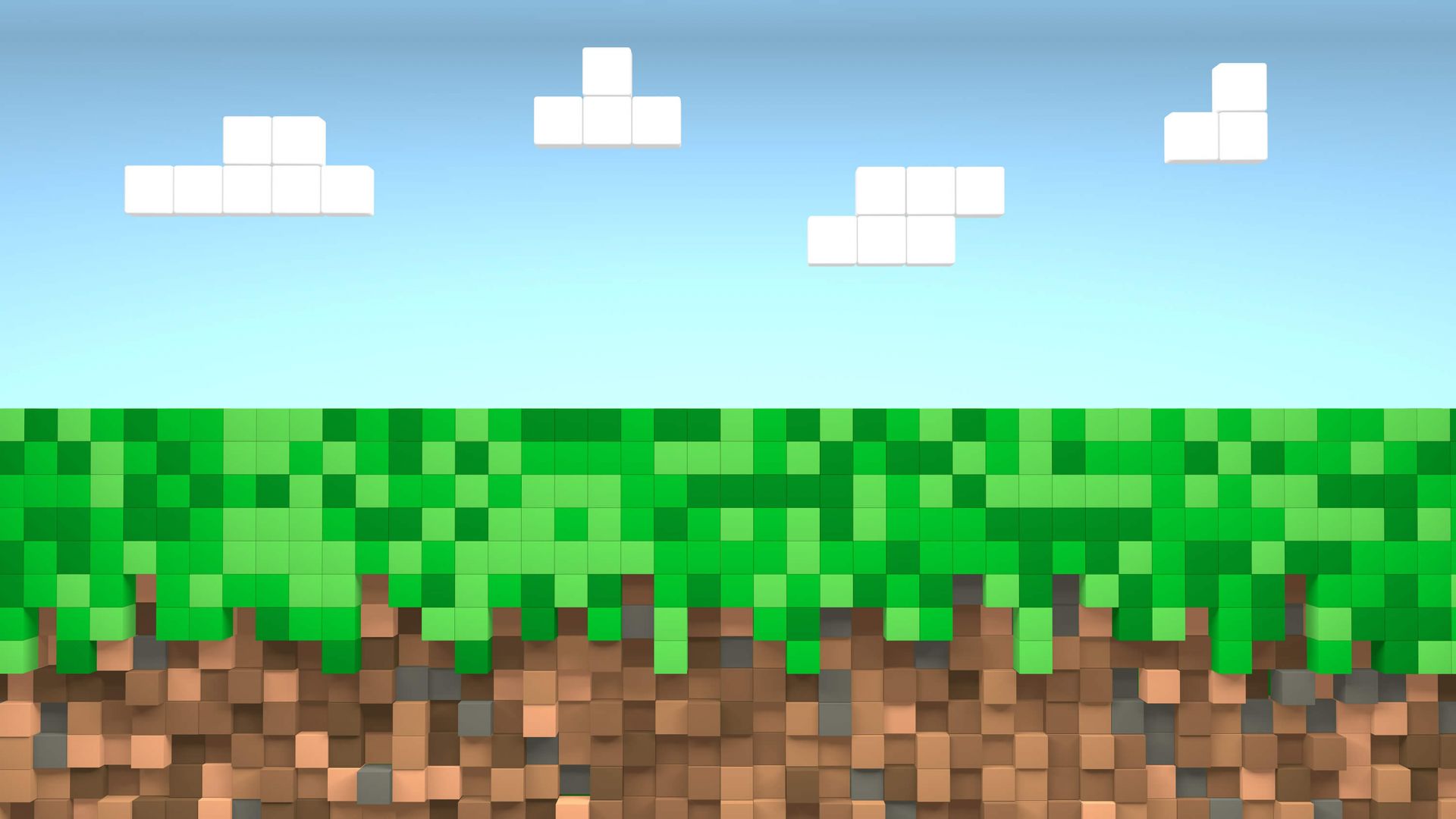 Minecraft landschap Minecraft landschap