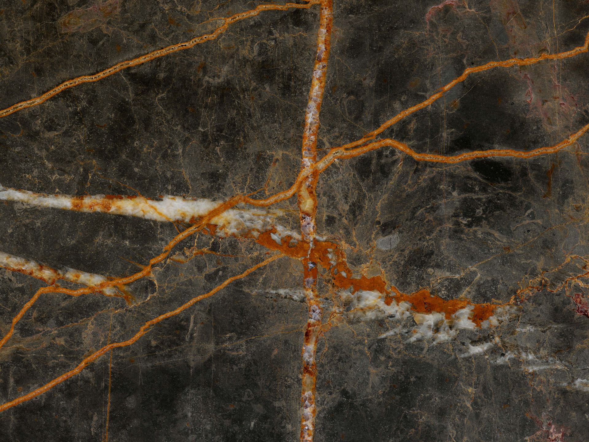 Marmer met koperkleur