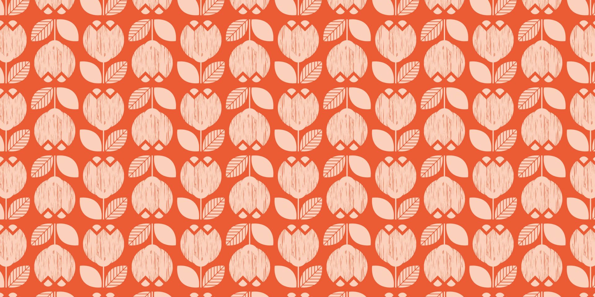 Retro bloemen patroon Retro bloemen patroon