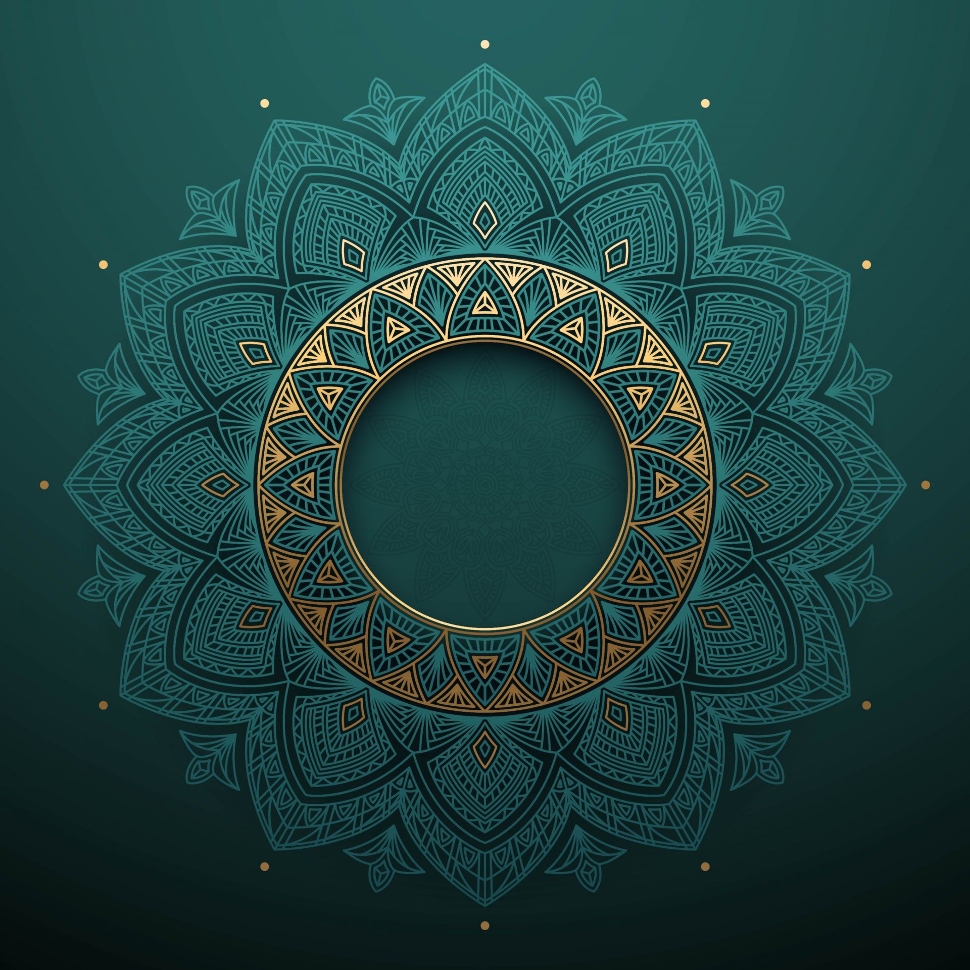 Elegante sierlijke circkel