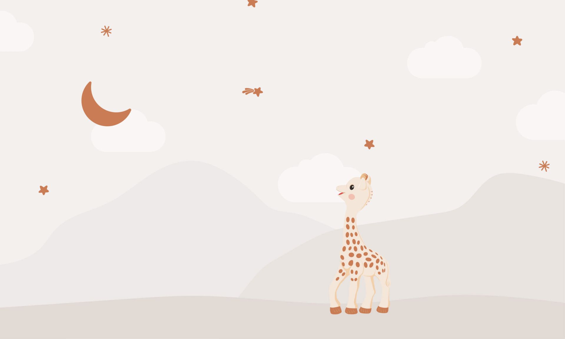 Sophie la girafe® in de nacht main product photo