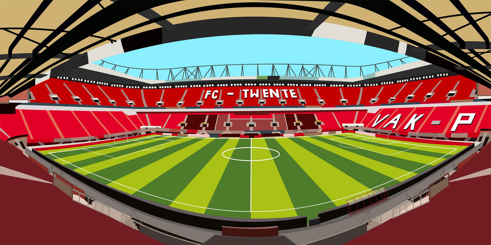 Stadion Grolsch Veste - FC Twente - Enschede Stadion Grolsch Veste - FC Twente - Enschede