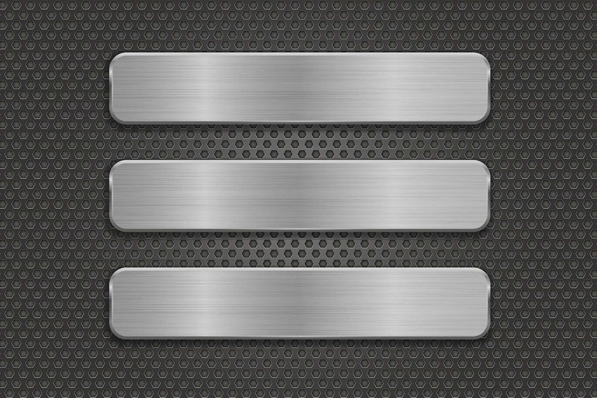 Metalen achtergrond met platen