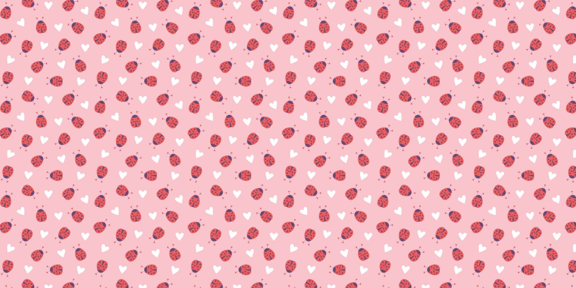 Lieveheersbeestjes met hartjes