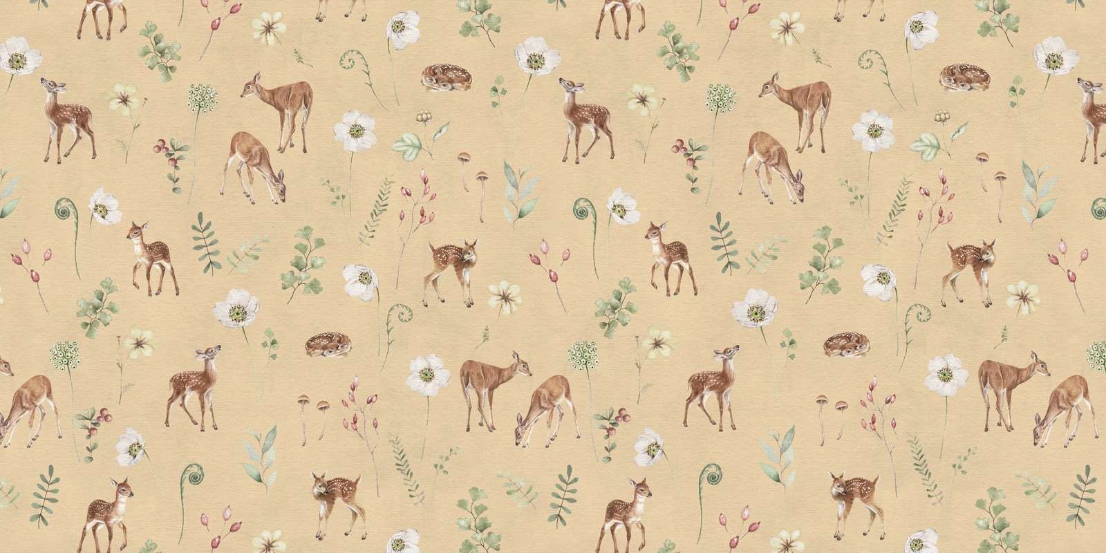 Dancing Deer - Yellow