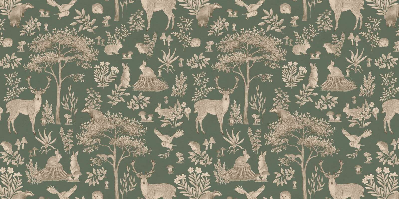 Fantastic Forest - Vintage Green