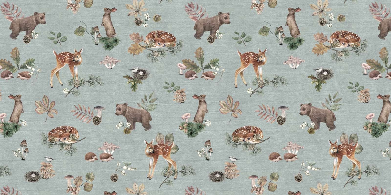 Forest Gathering - Blue