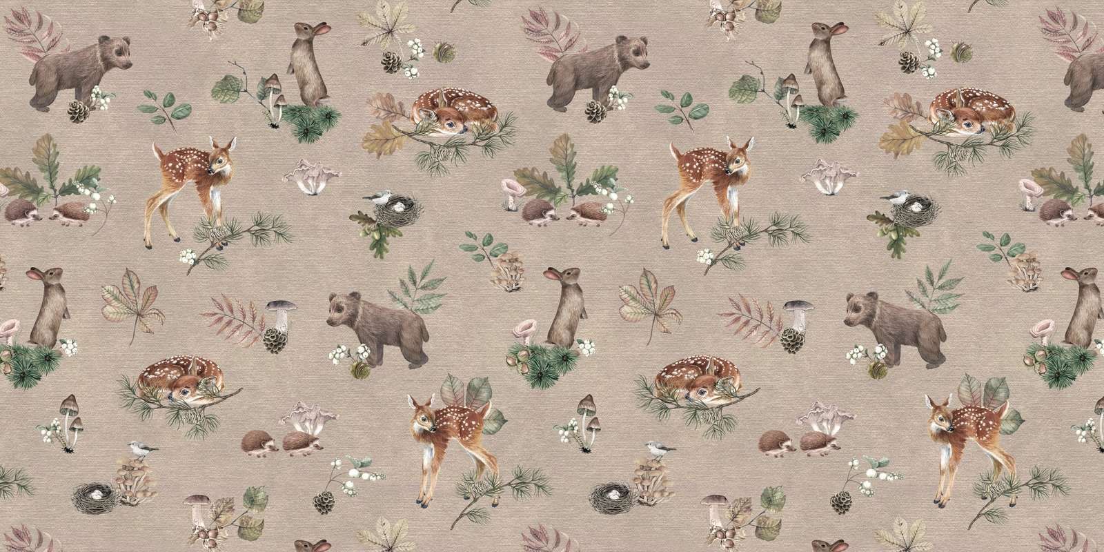 Forest Gathering - Brown