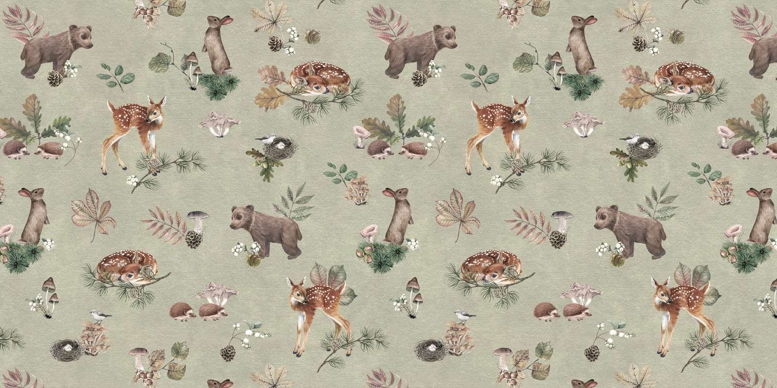 Forest Gathering - Green