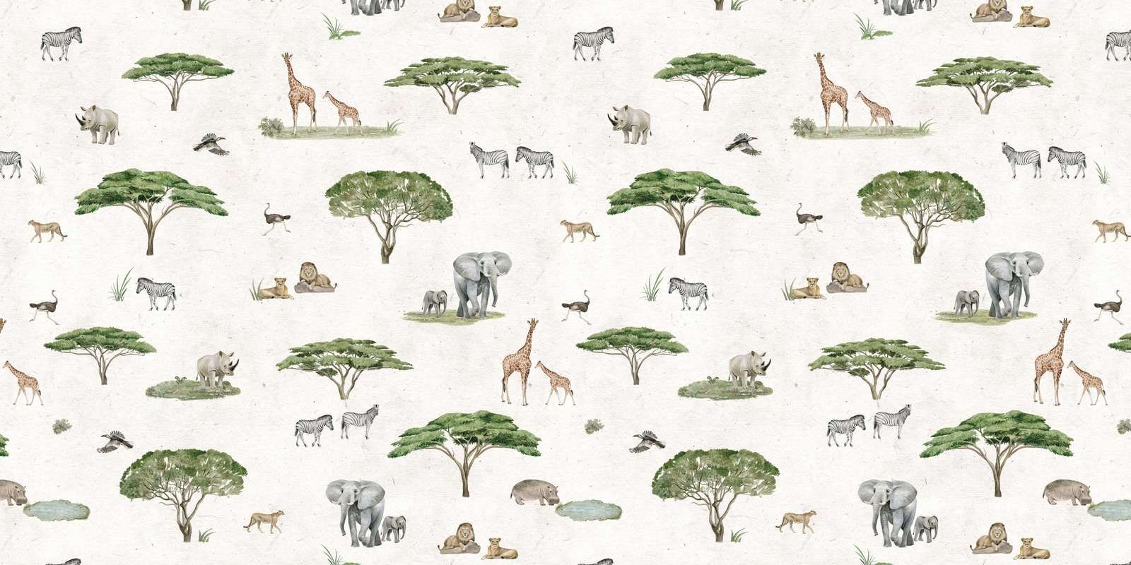 Sunny Savannah - White