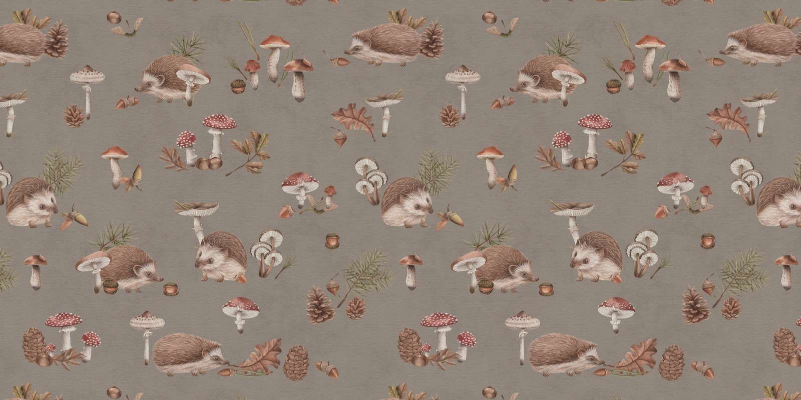 Happy Hedgehog - Brown