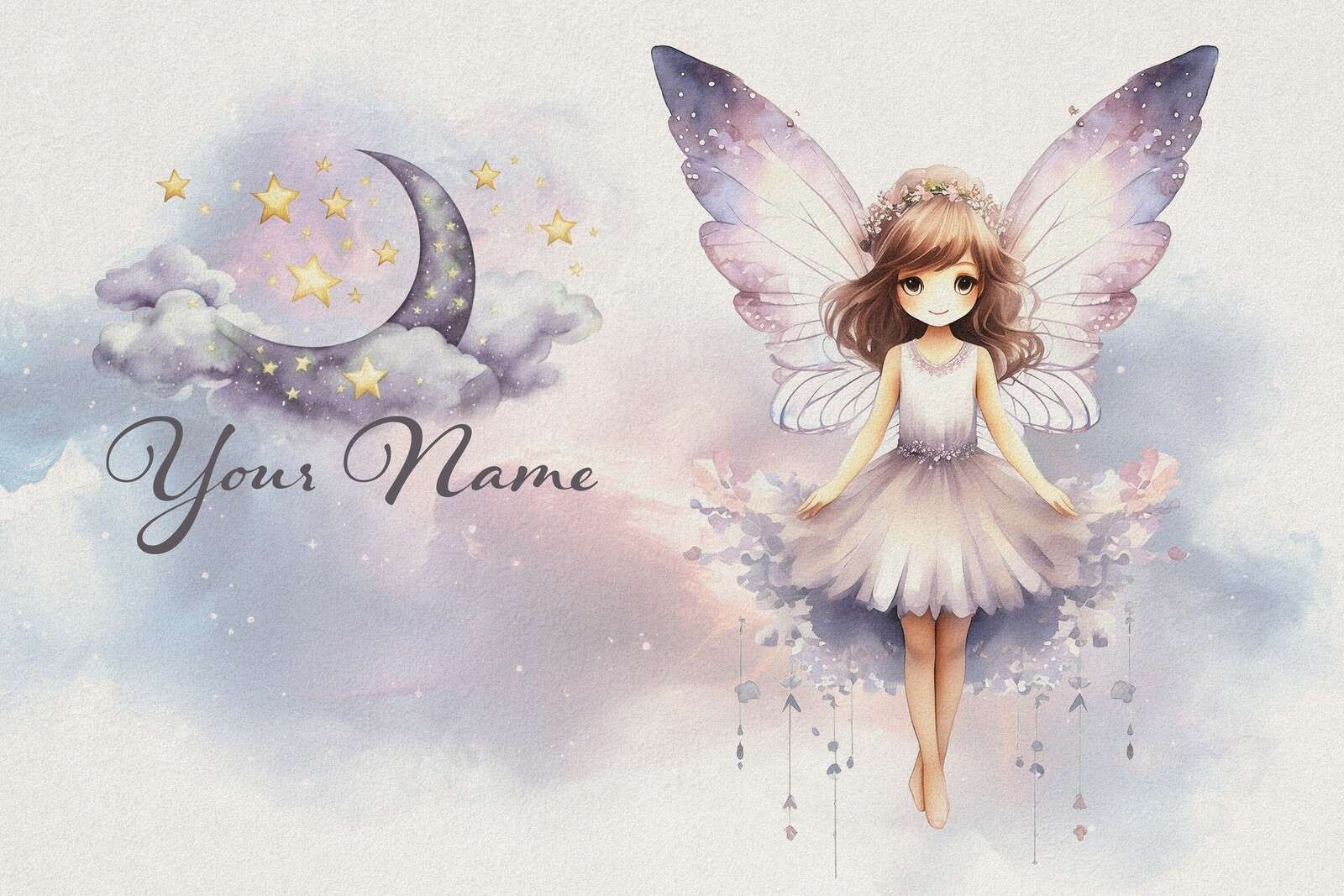 Elfje onder maan en sterren