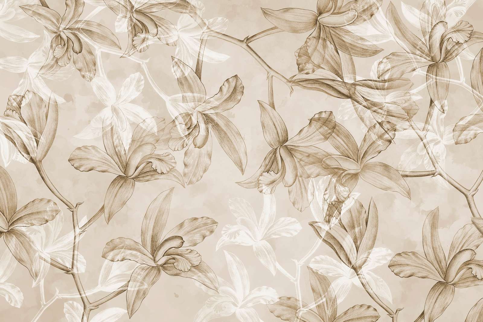 Orchid Dreamscape Sepia