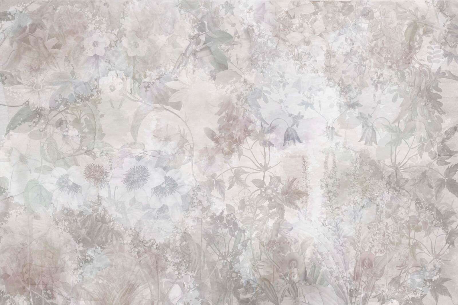 Watercolor Garden Taupe