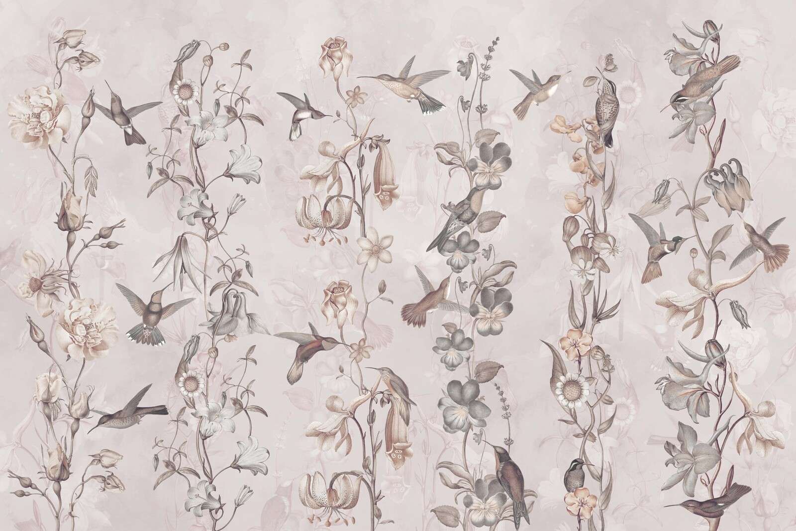 Weadow and Garden Flowers Light Yellow