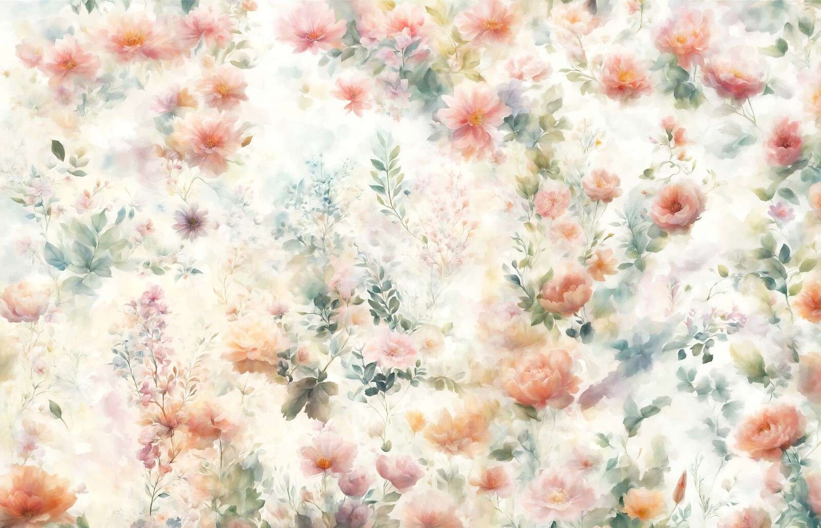 Delicate floral mood Orange