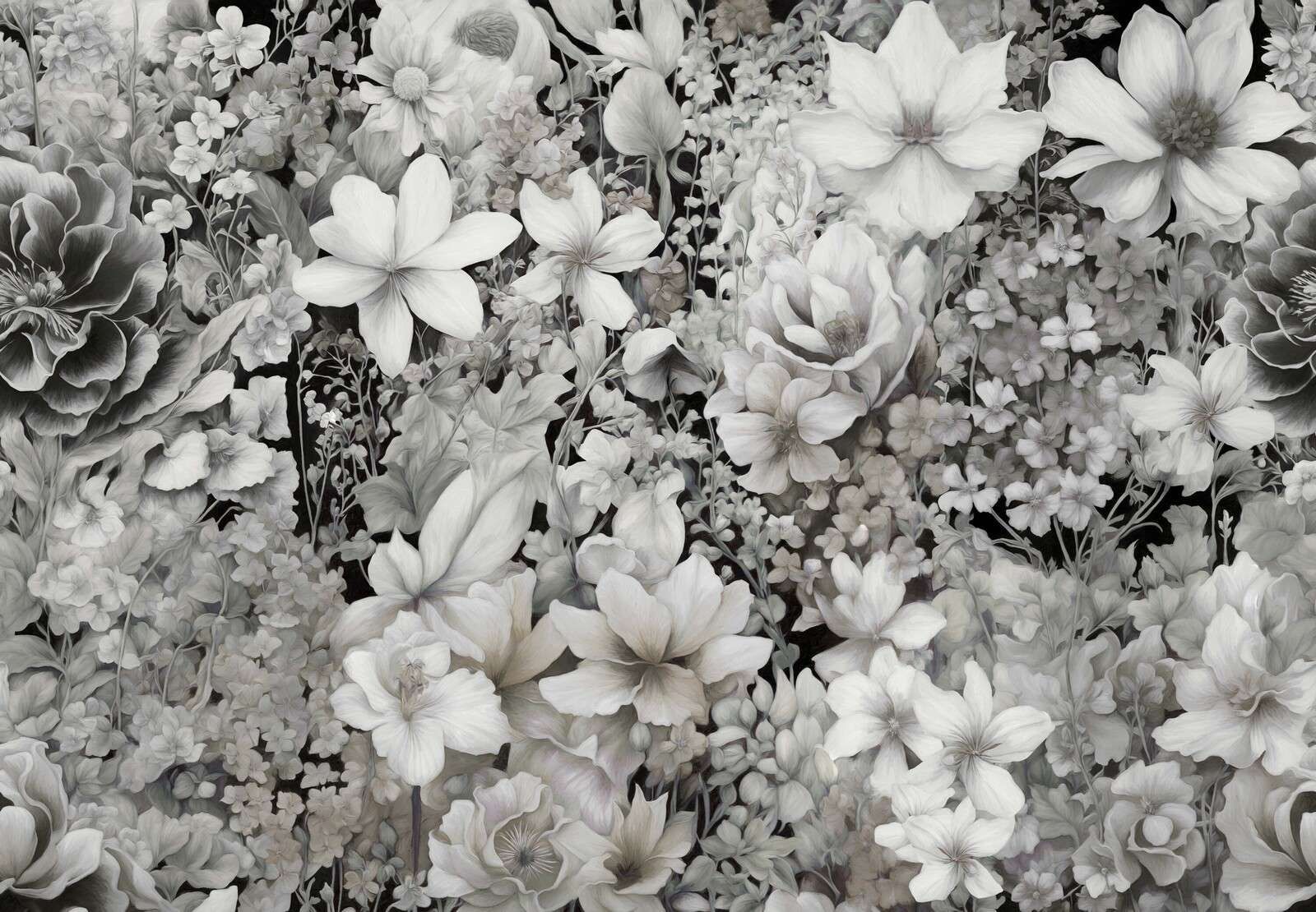 Flower festivalSEAMLESS Beige