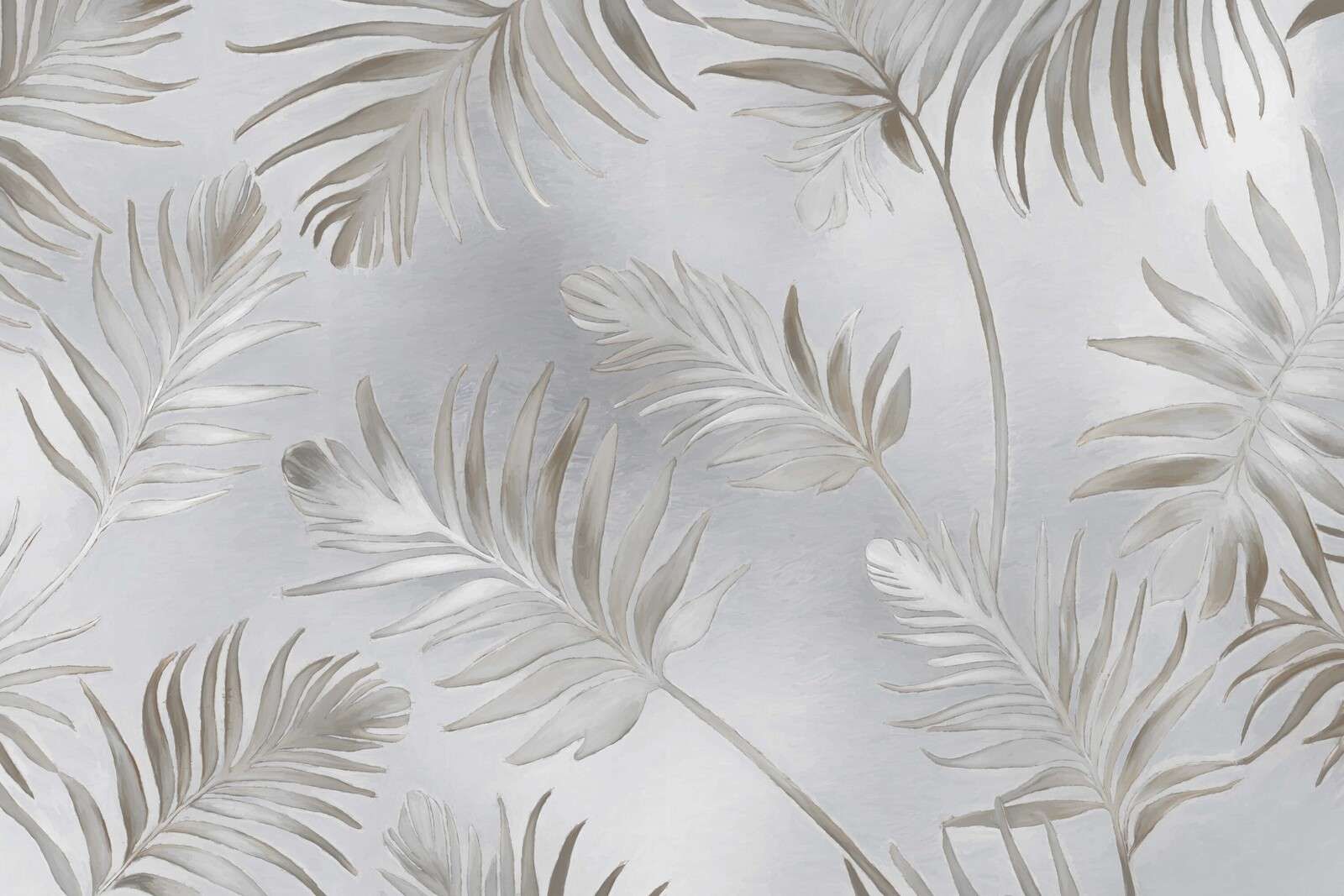 Golden leaves on dark Platinum