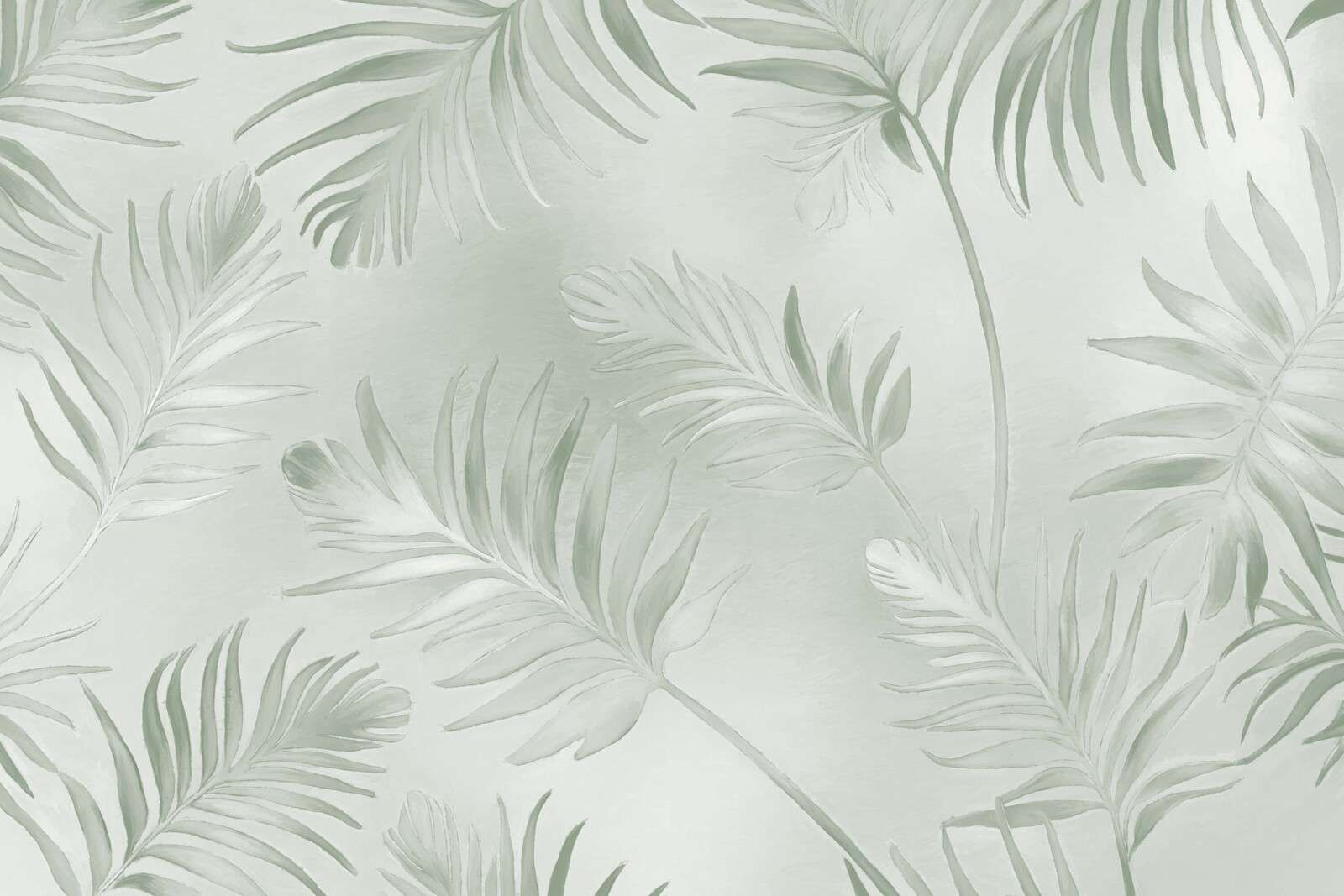 Golden leaves on dark Cream