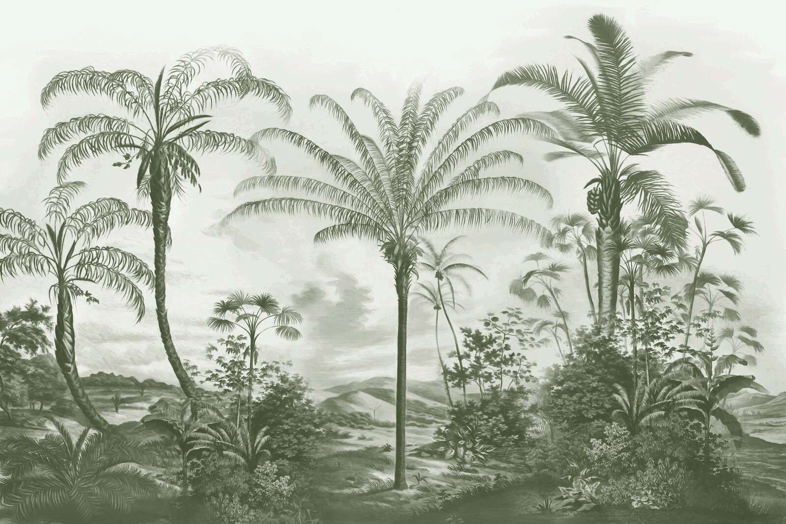 Romantic Tropics Green