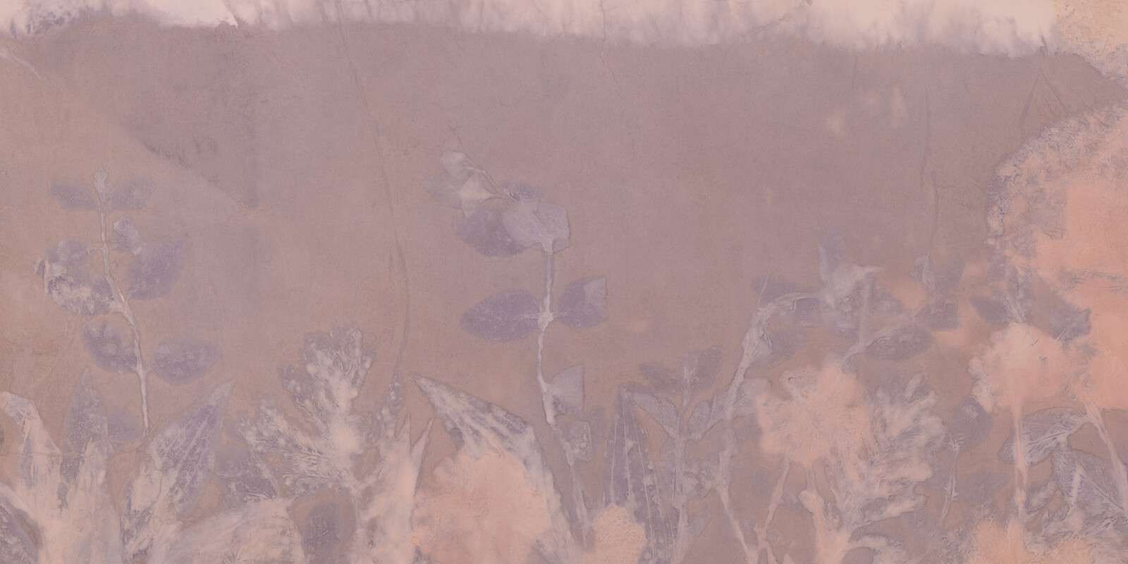 Wilde geranium en sneeuwbes - mauve