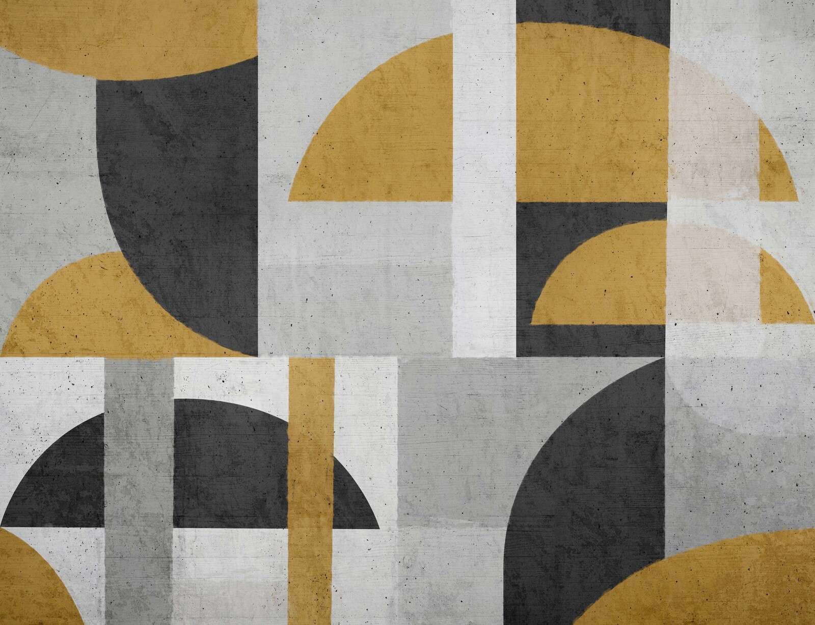 Halve manen in betonstijl