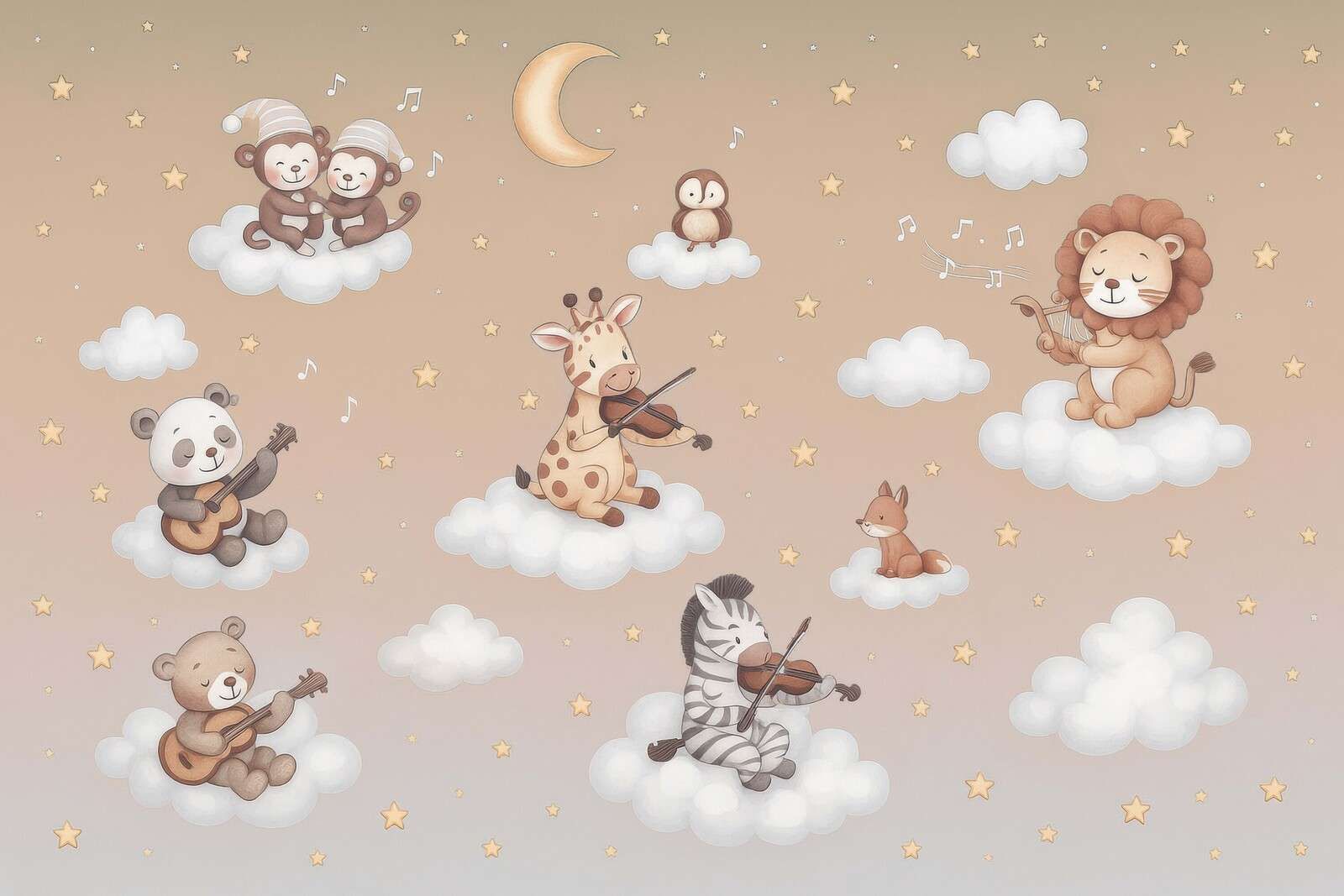 Dierconcert in de wolken - zand