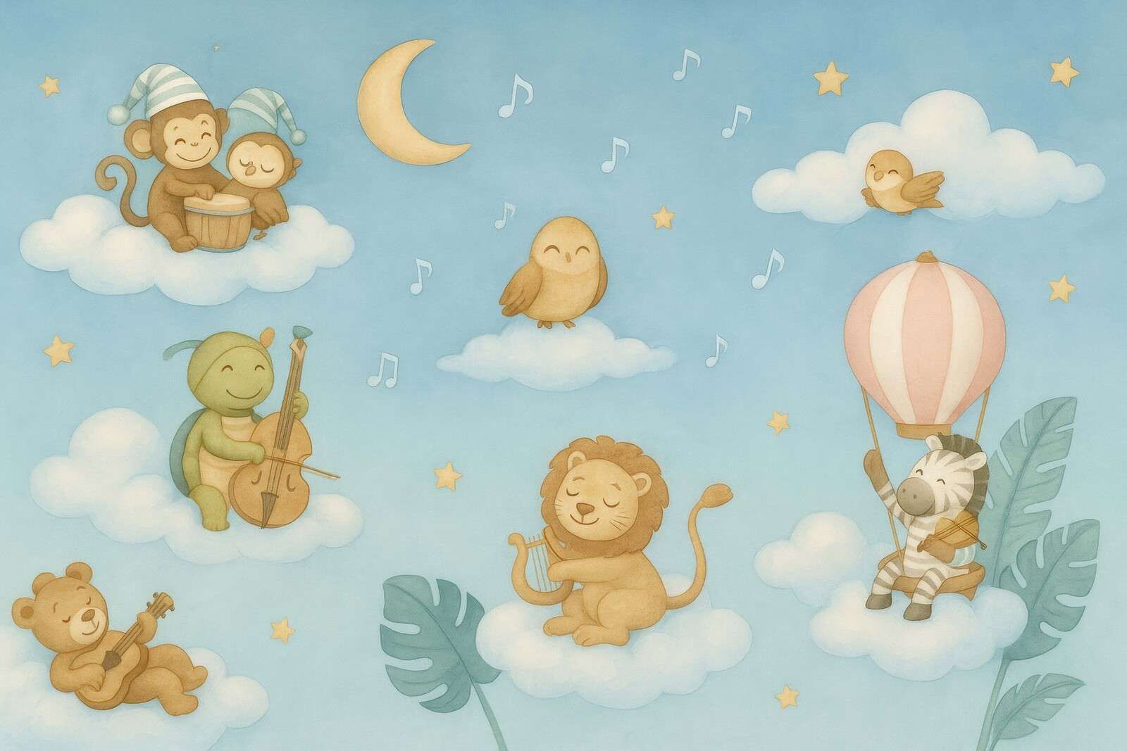 Nachtconcert in de wolken