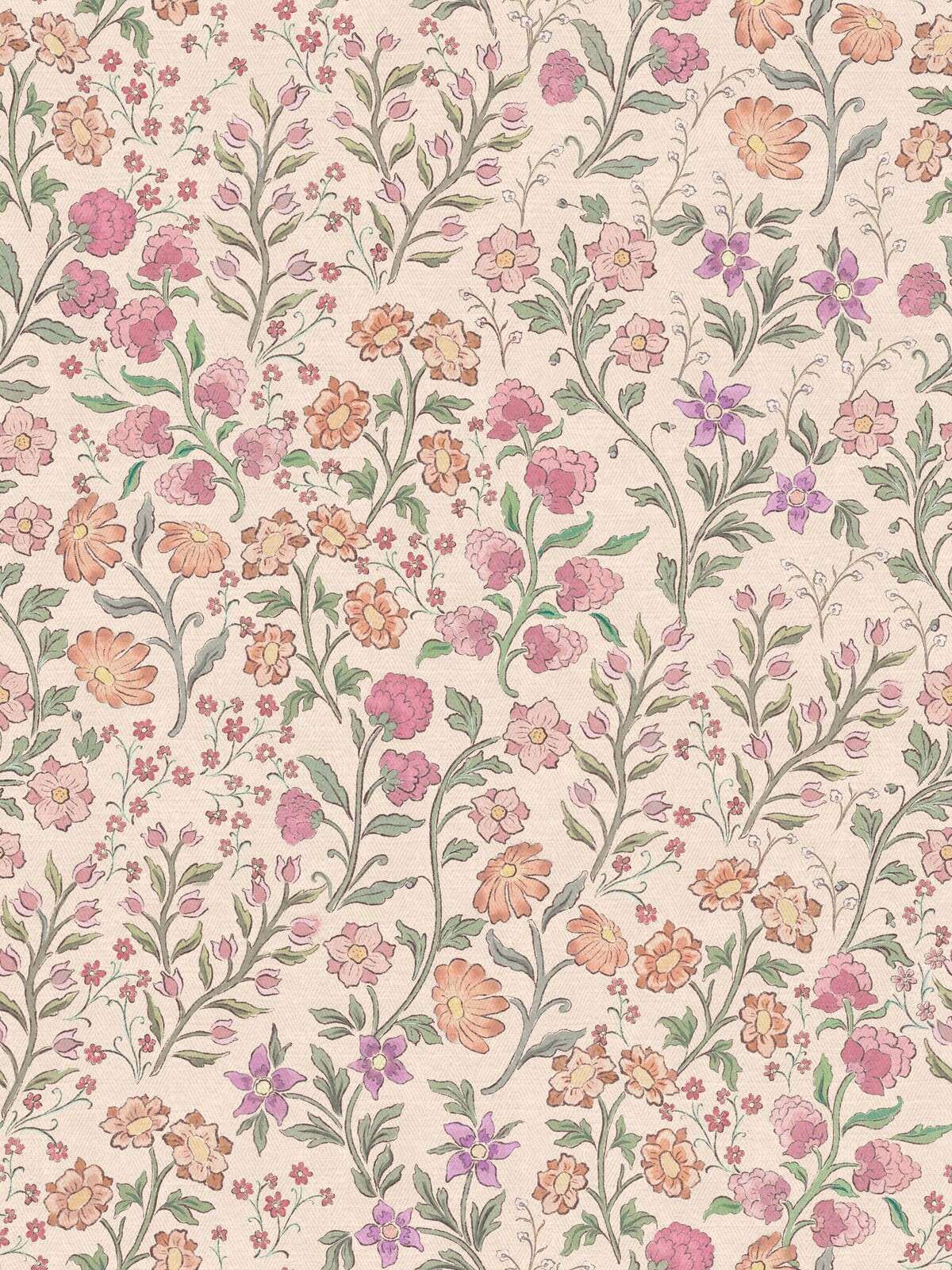 Romantische lentebloemen in pasteltinten