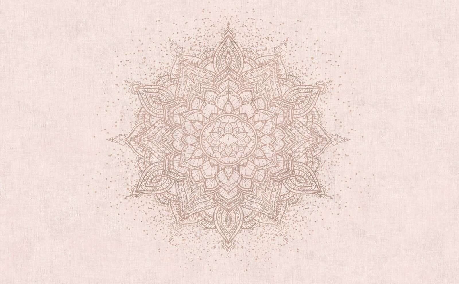 Zandkleurige mandala symfonie