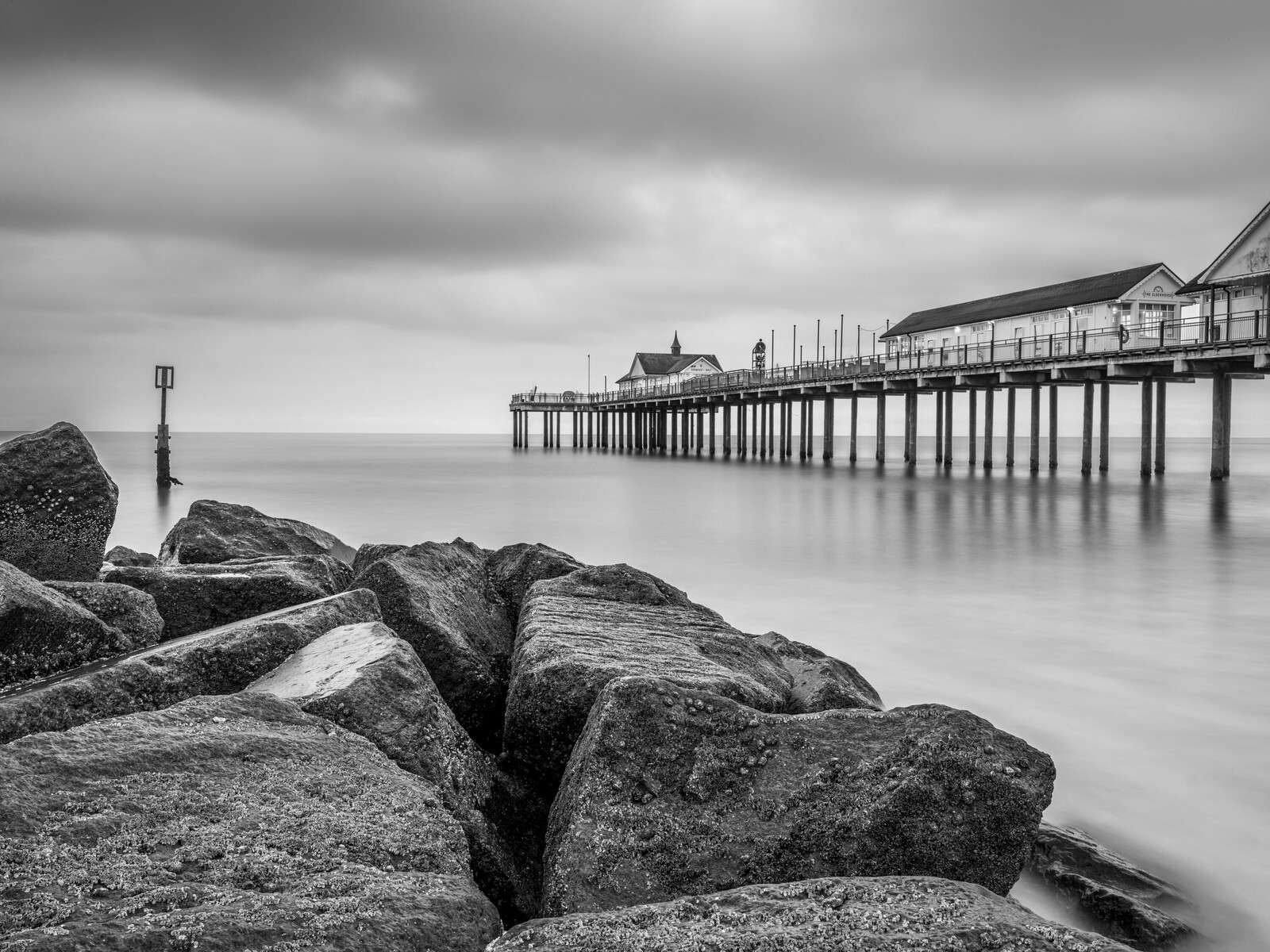 Pier on Southwold beach