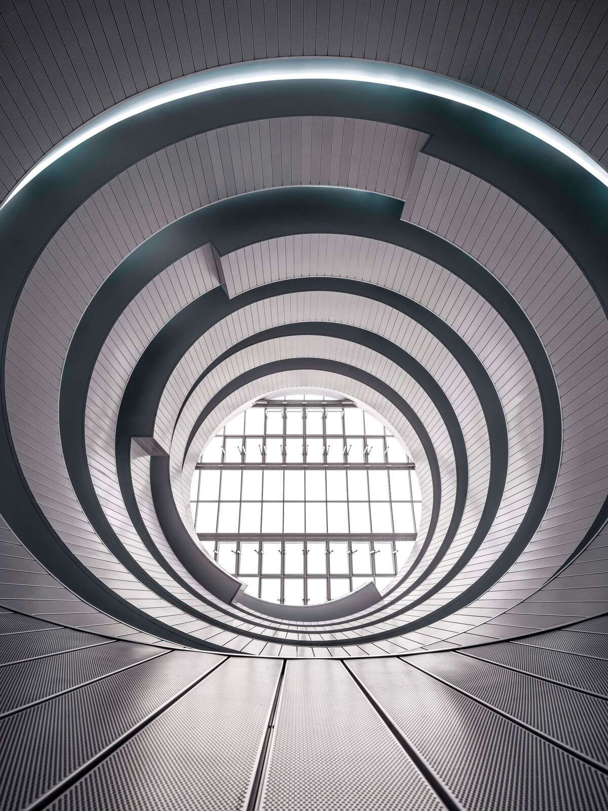 Concentric harmony in beige