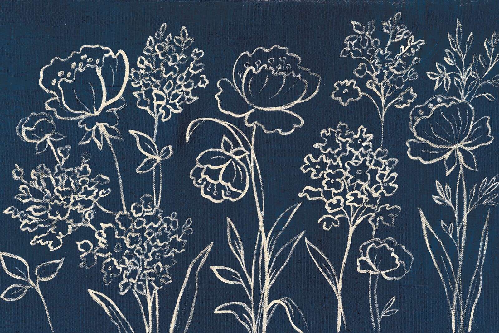 Nachtbloemen In Krijtcontrast