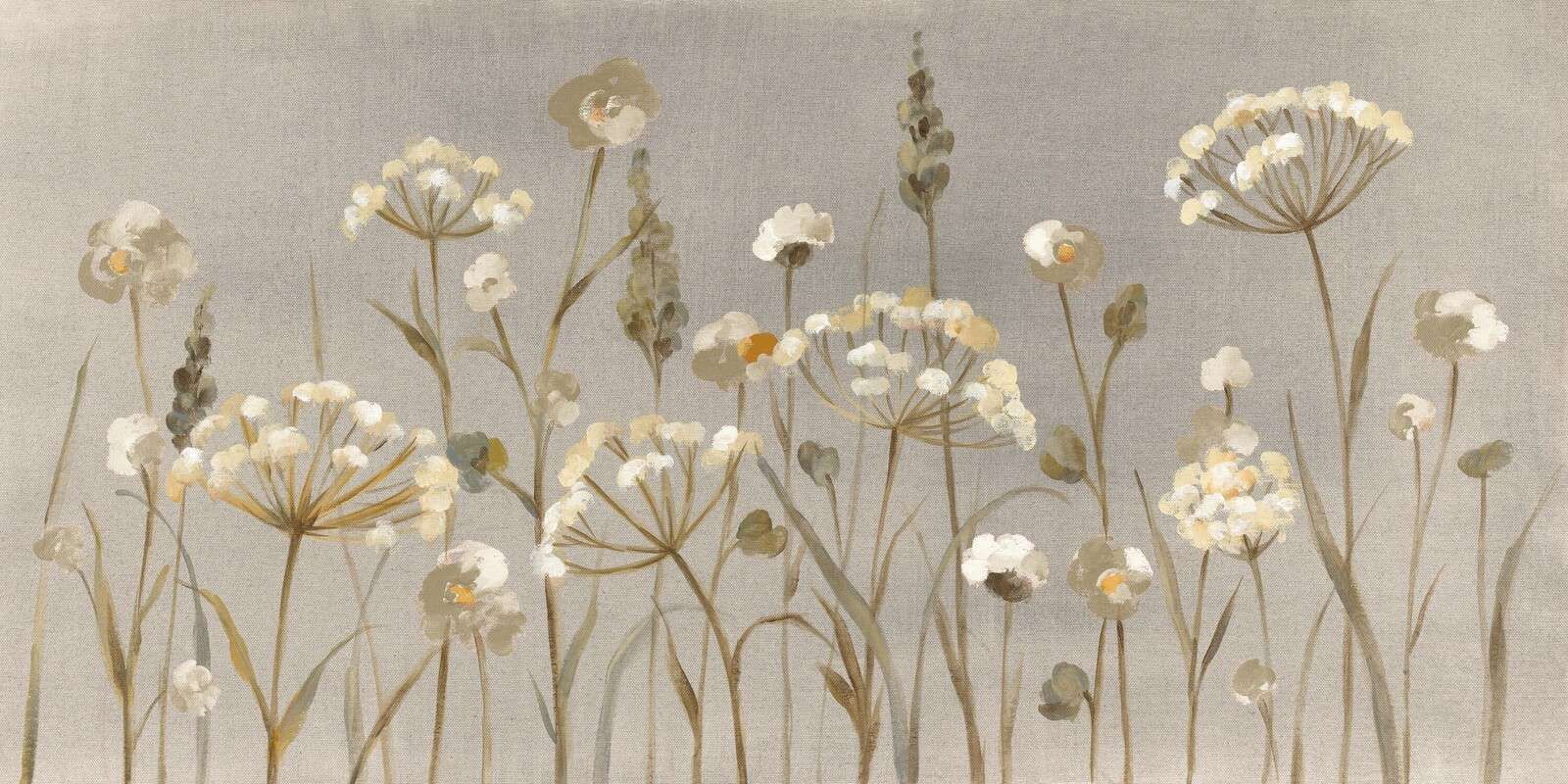 Zomerse Veldbloemen In Zachte Tint