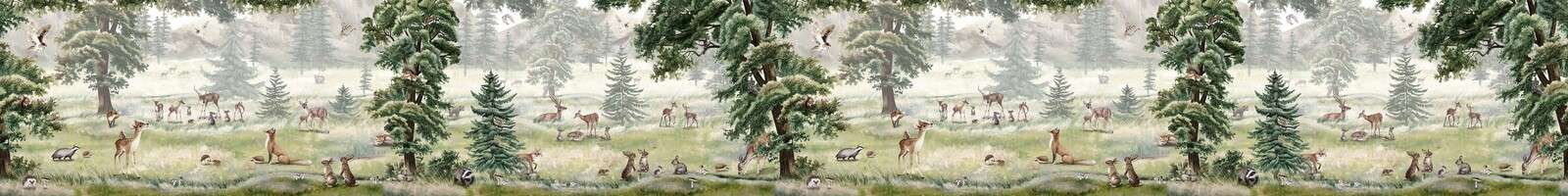 Forest Fun - Panorama double