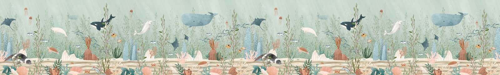 Kelp Forest - Panorama double