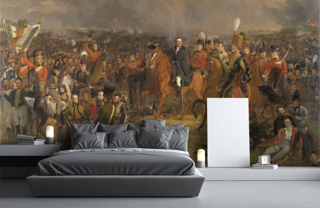 Rijksmuseum - De Slag bij Waterloo - Woonkamer 3