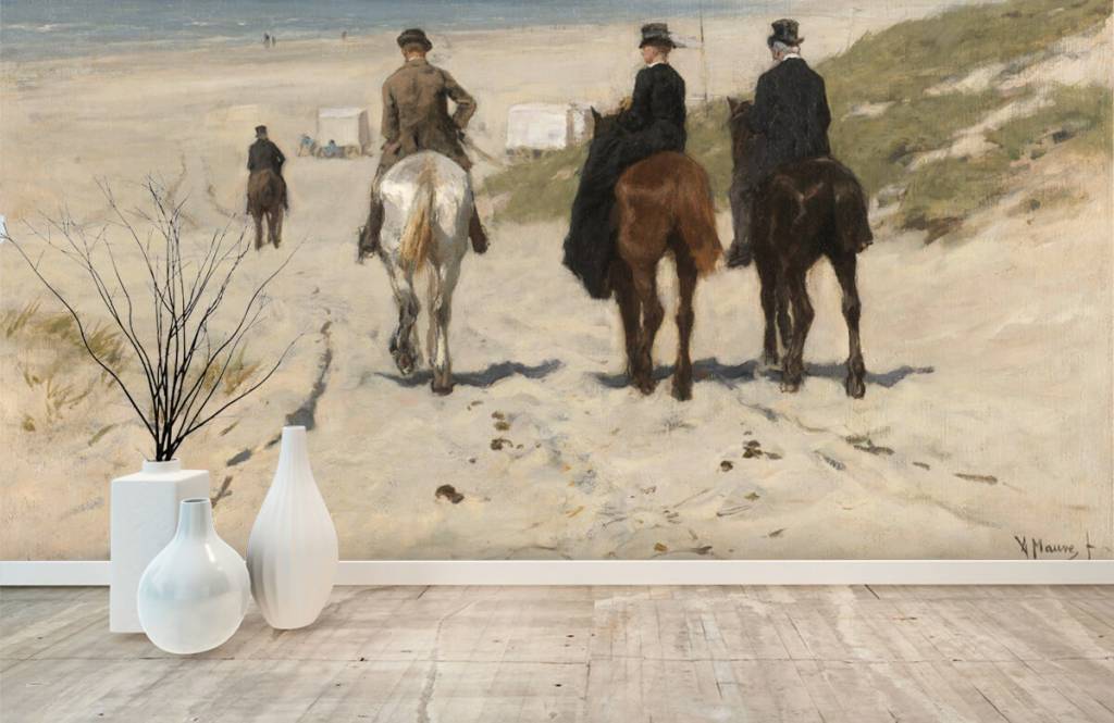 Rijksmuseum - Morgenrit langs het strand - Woonkamer 2