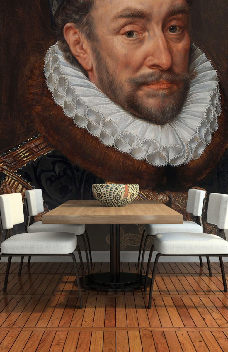 Rijksmuseum - Portret van Willem I, prins van Oranje, Adriaen Thomasz. - Woonkamer 5