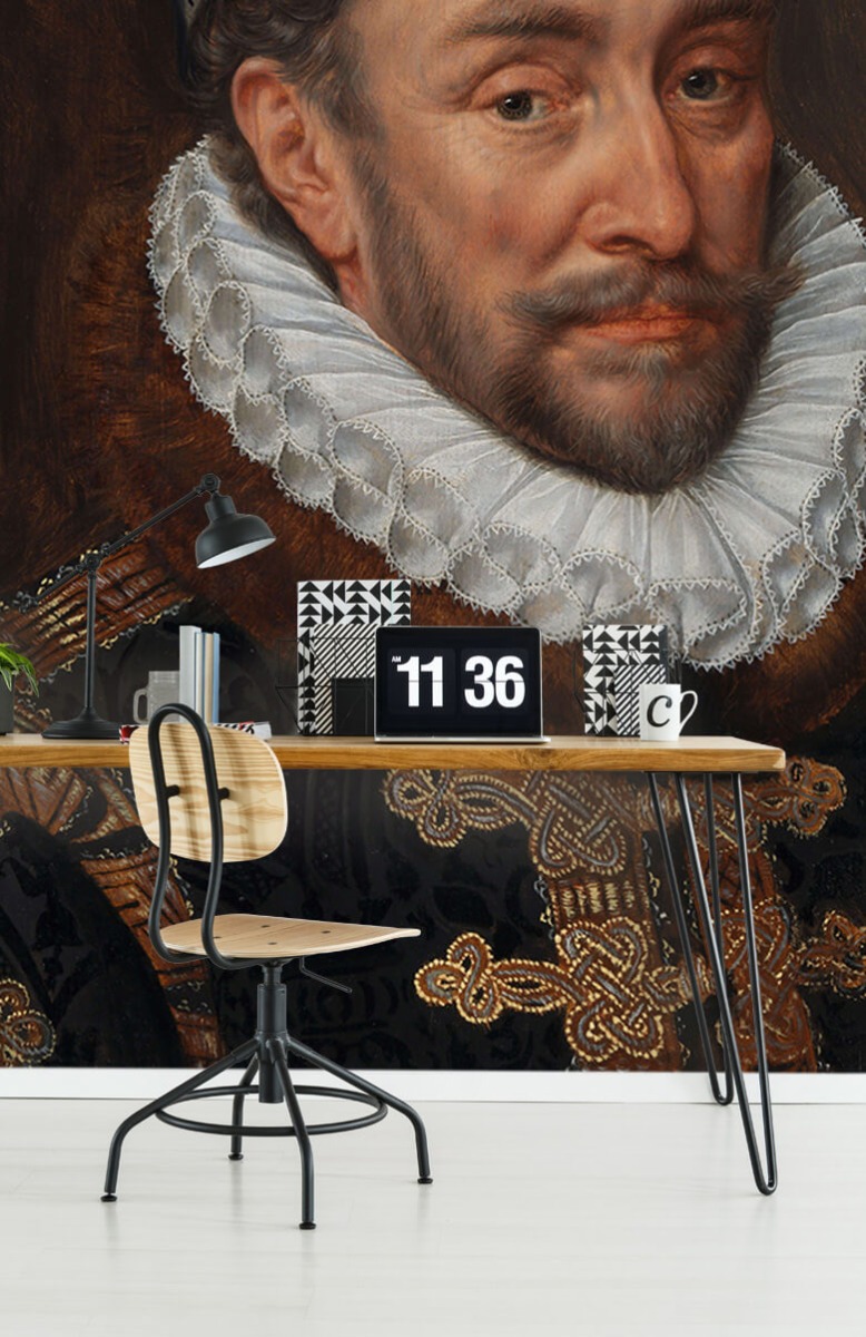 Rijksmuseum - Portret van Willem I, prins van Oranje, Adriaen Thomasz. - Woonkamer 9