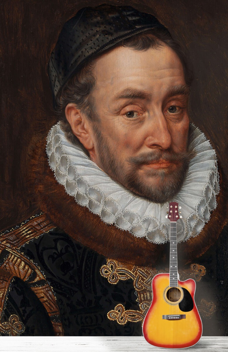Rijksmuseum - Portret van Willem I, prins van Oranje, Adriaen Thomasz. - Woonkamer 11